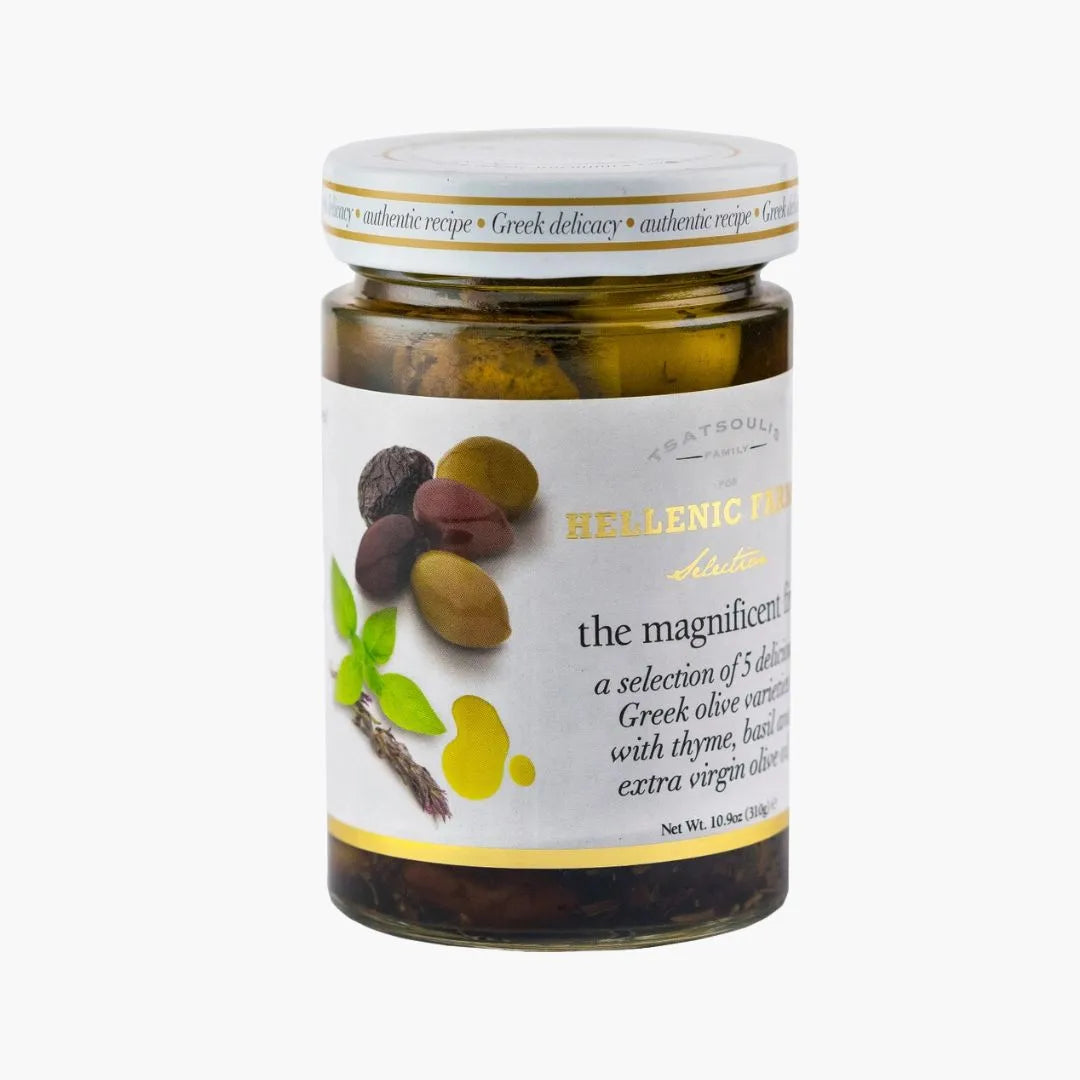 Magnificent Five Gourmet Greek Olives