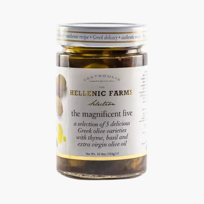 Magnificent Five Gourmet Greek Olives