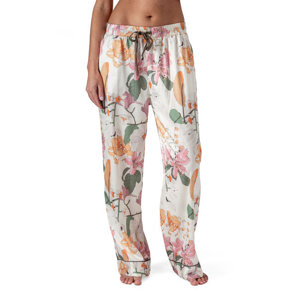 Hello Mello Satin Pajama Pants - Bloom Service