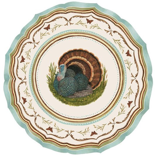 Die Cut Heritage Turkey China Placemats