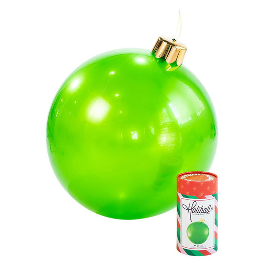 Holiball Inflatable Ornament- 30" Classic Green