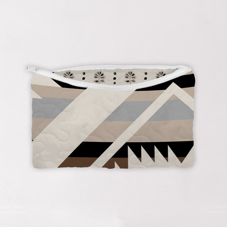 Winslow in Linen Quilted Makeup Bag