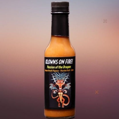 Klowns On Fire Hot Sauce: Passion Of The Dragon