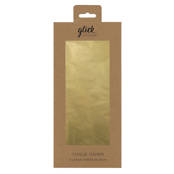 Glick Tissue Paper 4 Large Sheets