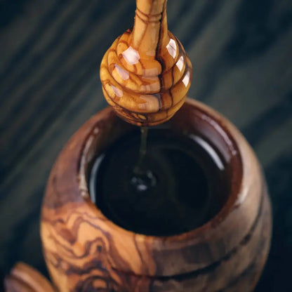 Olive Wood Honey Dipper