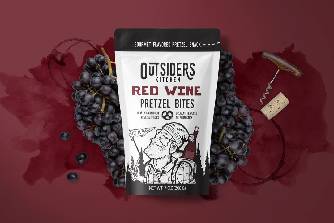 Outsiders Red Wine Pretzel Bites