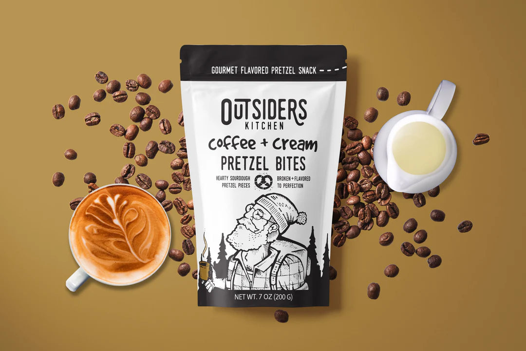 Outsiders Coffee + Cream Pretzel Bites