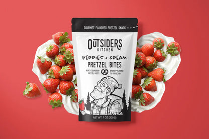 Outsiders Berries + Cream Pretzel Bites