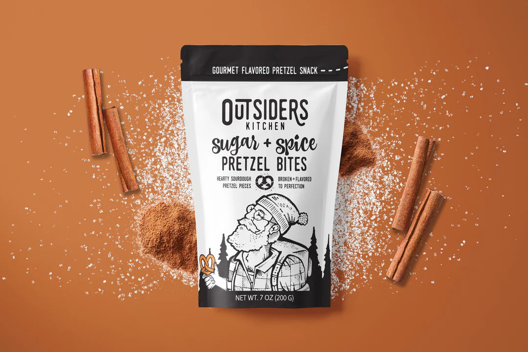 Outsiders Sugar + Spice Pretzel Bites