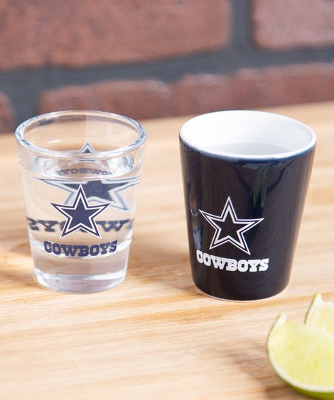 Cowboys Shot Glass
