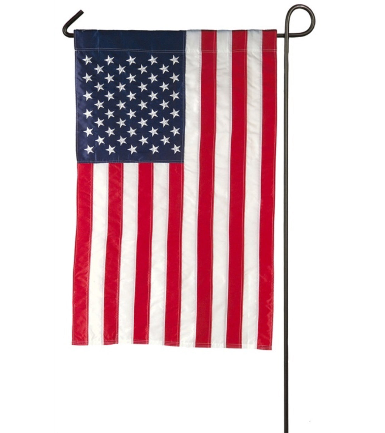 American Flag Garden Applique Flag