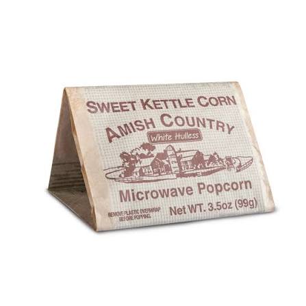 Amish Country  Microwave Popcorn - Individual Bag