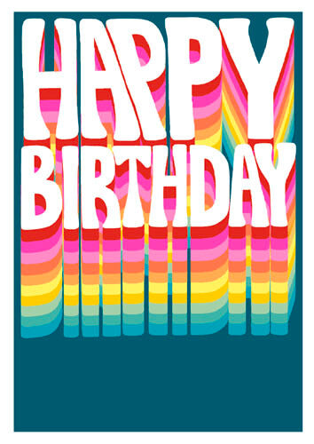 Birthday Birthday Greeting Card