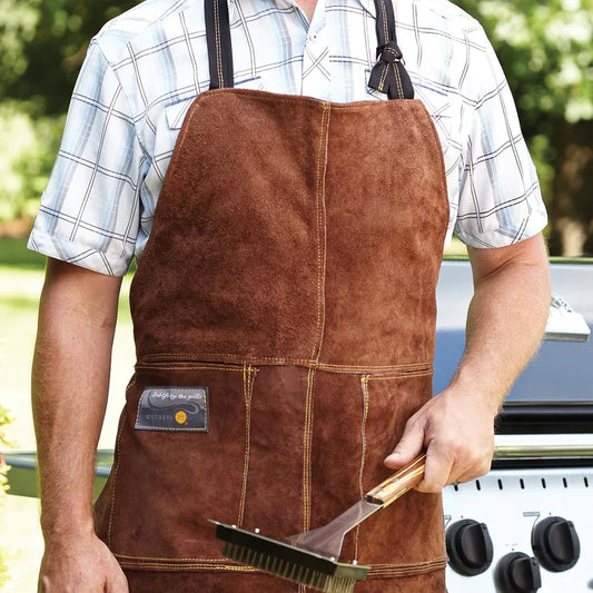 Leather Grill BBQ Apron