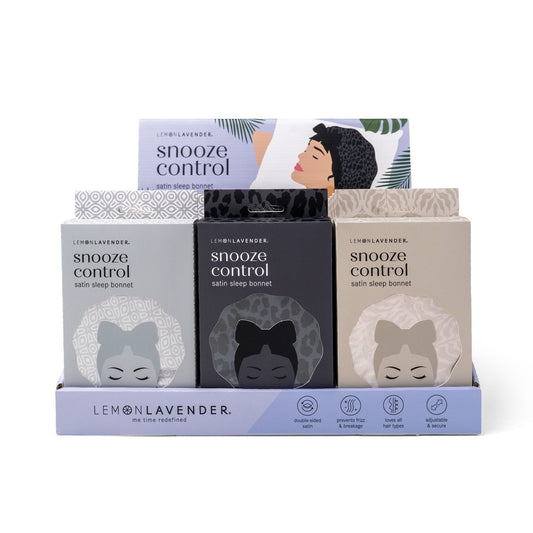 Snooze Control Satin Sleep Bonnet