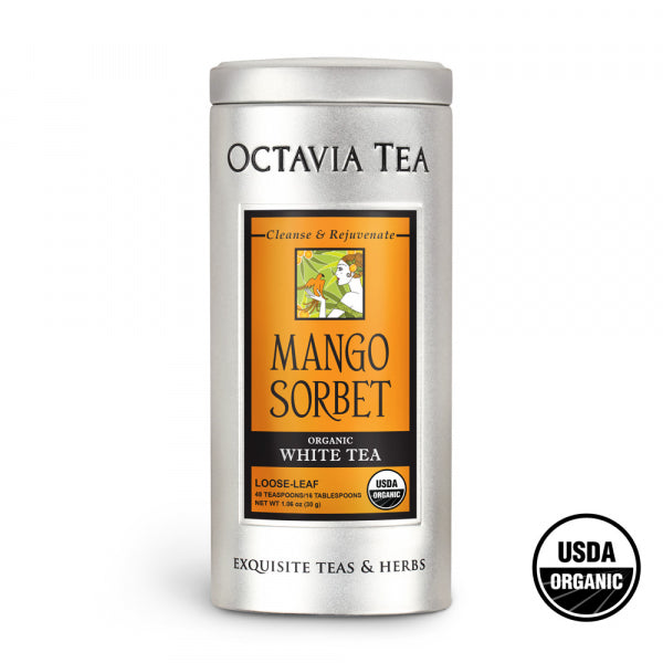 Mango Sorbet Octavia Herbal Organic White Tea