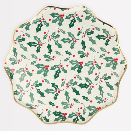 Holly Dinner Plates