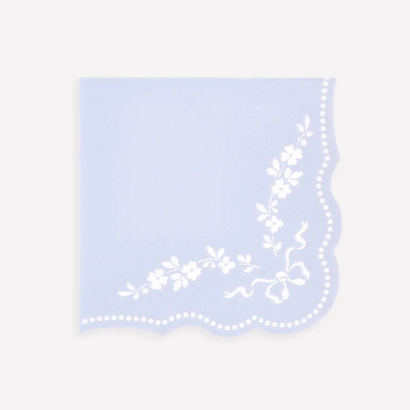 Cornflower Blue Paper Napkins