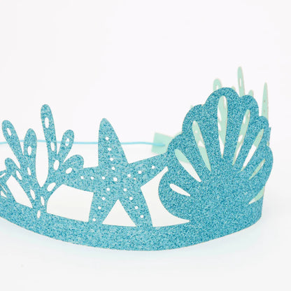 Mermaid Party Crowns Set