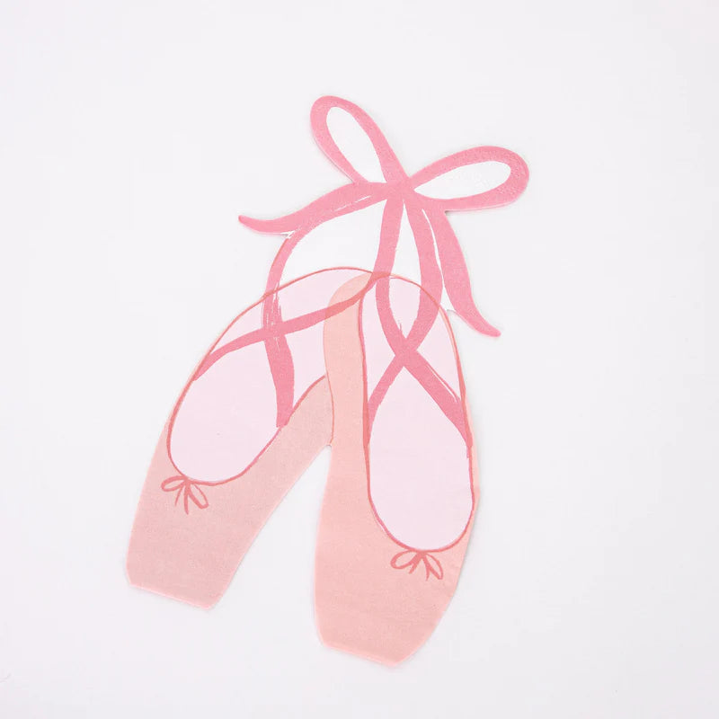 Ballet Slippers Party Paper Napkins