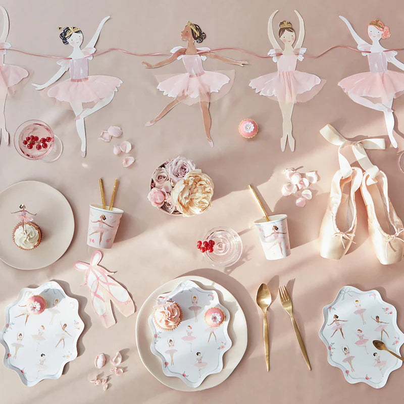 Ballet Slippers Party Paper Napkins