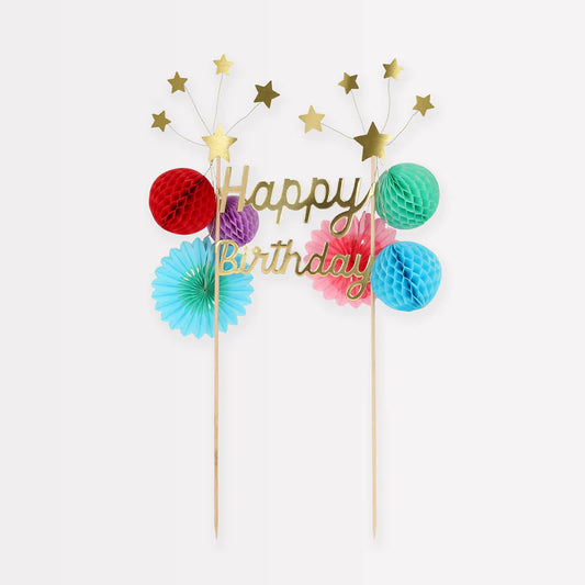 Party Decor Happy Birthday Cake Topper