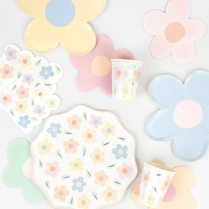 Happy Flowers Paper Napkins