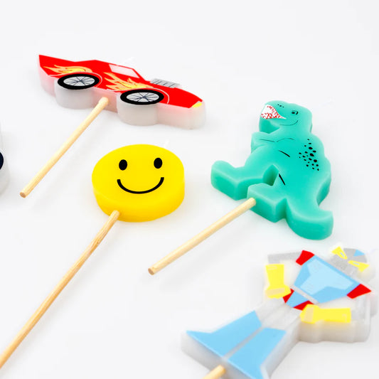 Toybox Icon Birthday Candles