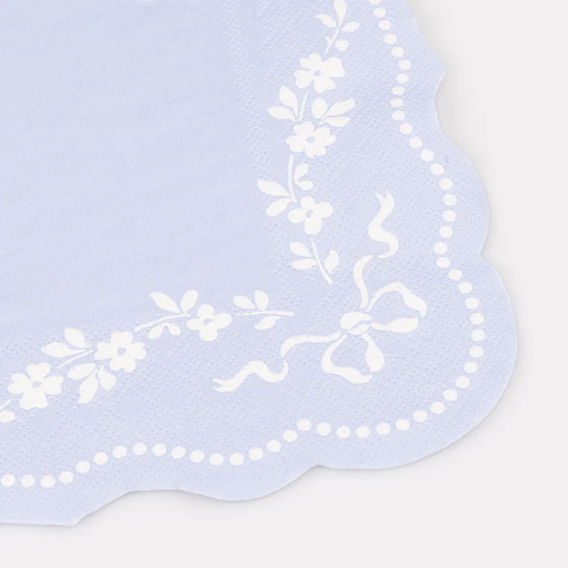 Cornflower Blue Paper Napkins
