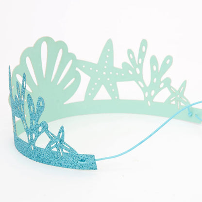 Mermaid Party Crowns Set