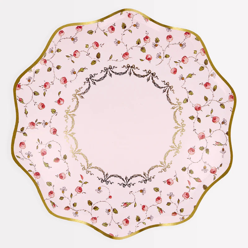 Marie-Antoinette Paper Dinner Plates