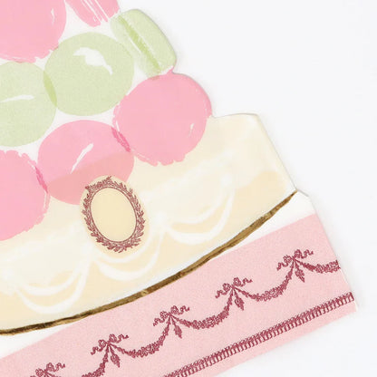 Paris Macaron Pyramid Paper Napkins