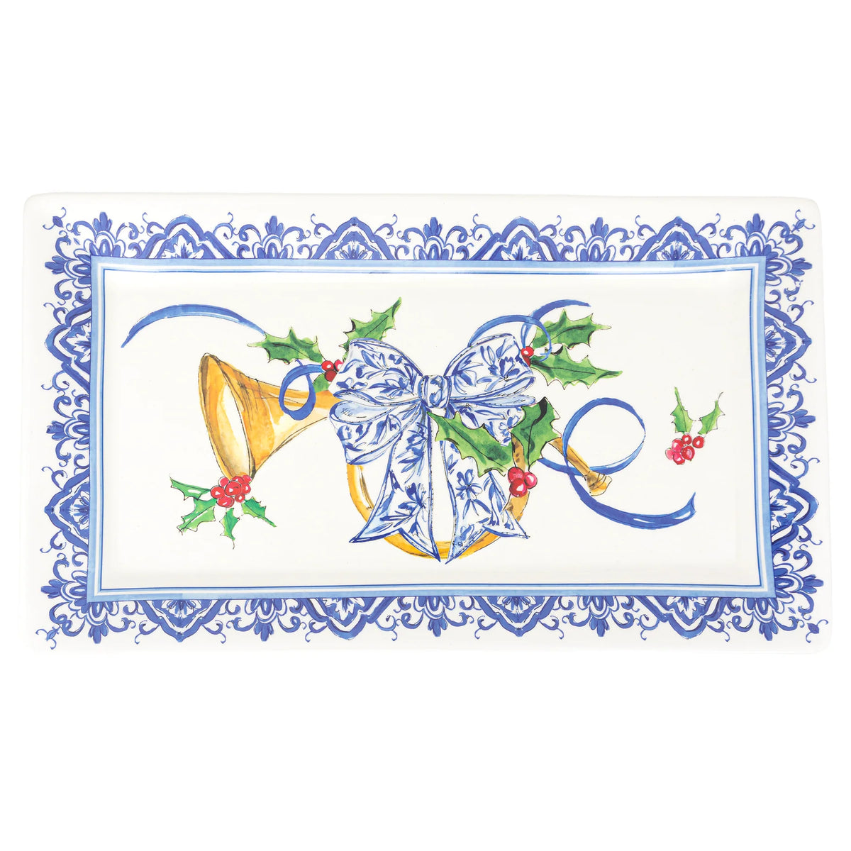 Chinoiserie Trumpet Platter