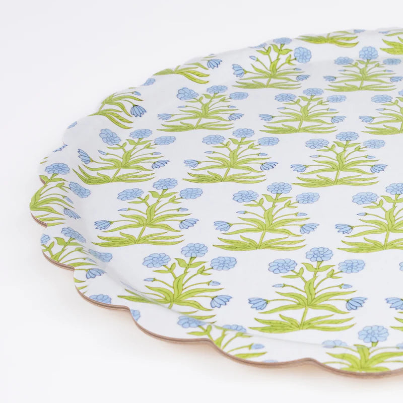 Meri Meri + Molly Mahon: Large Floral Circle Tray