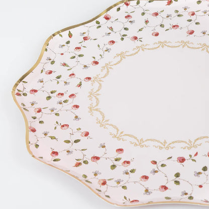 Marie-Antoinette Paper Dinner Plates