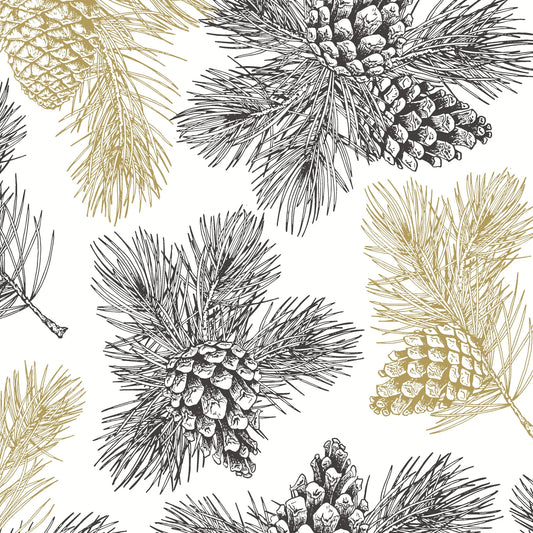 Pine Cone Cocktail Napkins