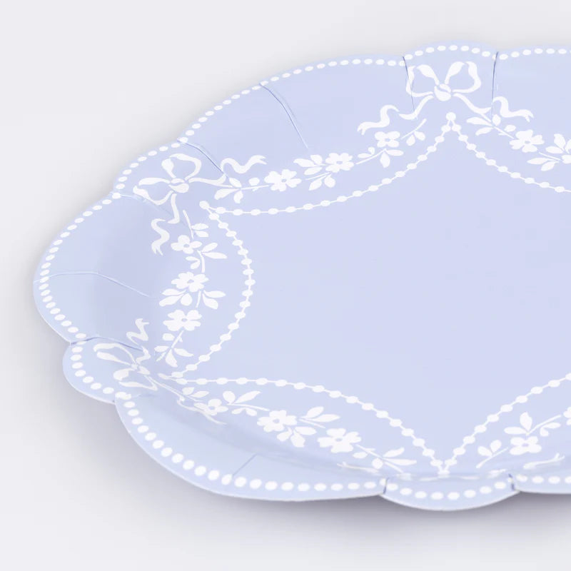 Rococo Blue Side Plates
