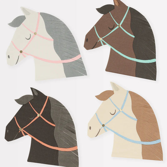 Horse Party Decor Paper Napkins