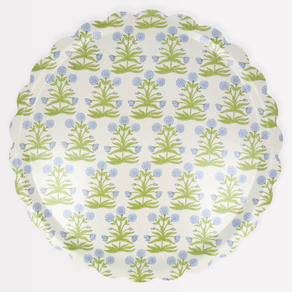 Meri Meri + Molly Mahon: Large Floral Circle Tray