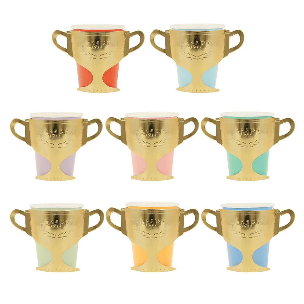 Horse Themed Champions Paper Cups