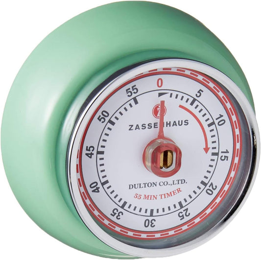 Magnetic Retro Kitchen Classic Mechanical Cooking Timer by  Zassenhaus