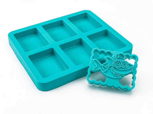 Silicone Ice Cream Sandwich Maker, Shark