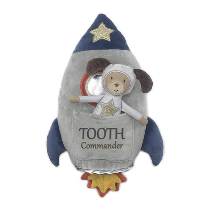 SpaceShip Tooth Commander Pillow by Mon Ami