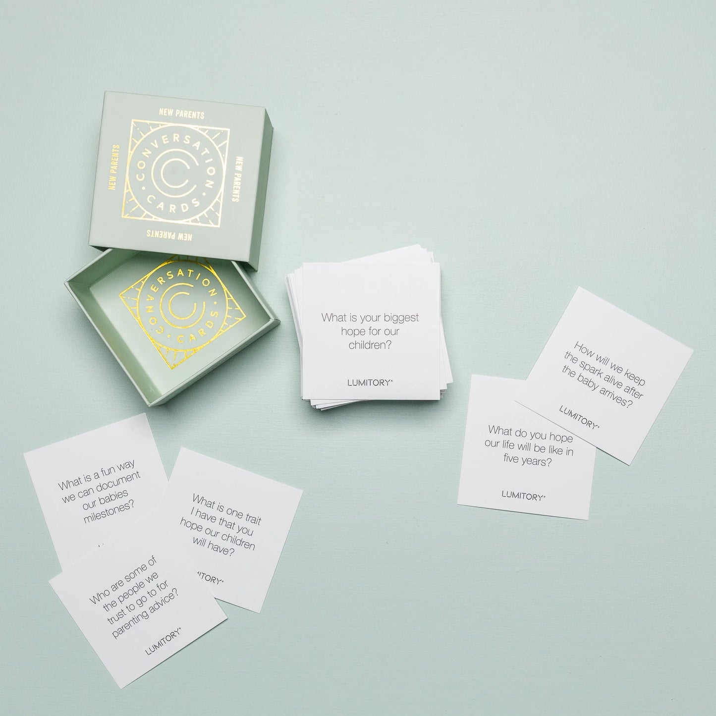 Lumitory Conversation Cards - New Parents
