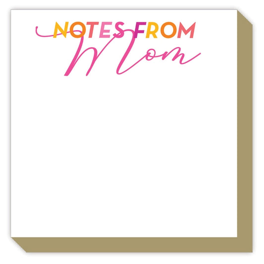 RosanneBeck Handpainted Luxe Notepad - Notes From Mom