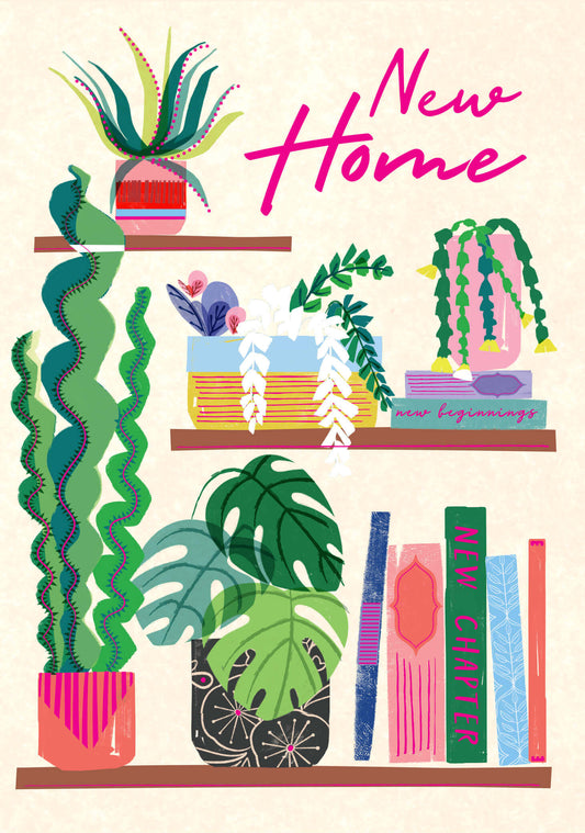 Plants New Home Card