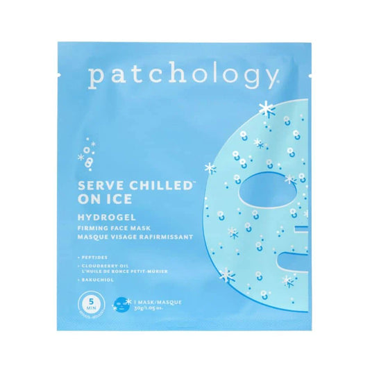 Serve Chilled On Ice, Hydrogel Firming Face Mask - Single