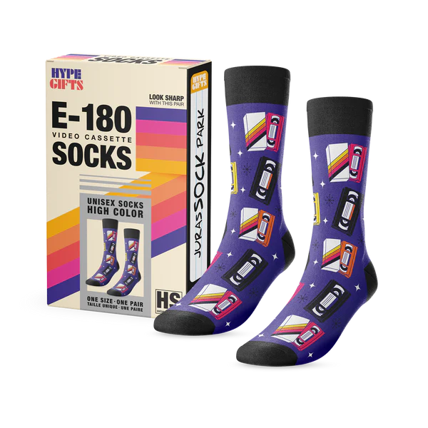 Retro VHS Socks