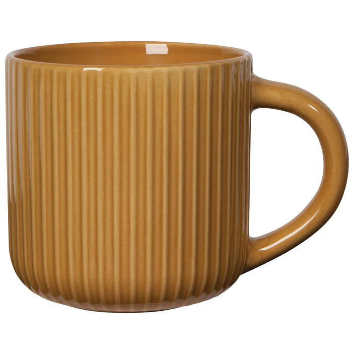 Fluted Coffee Mug
