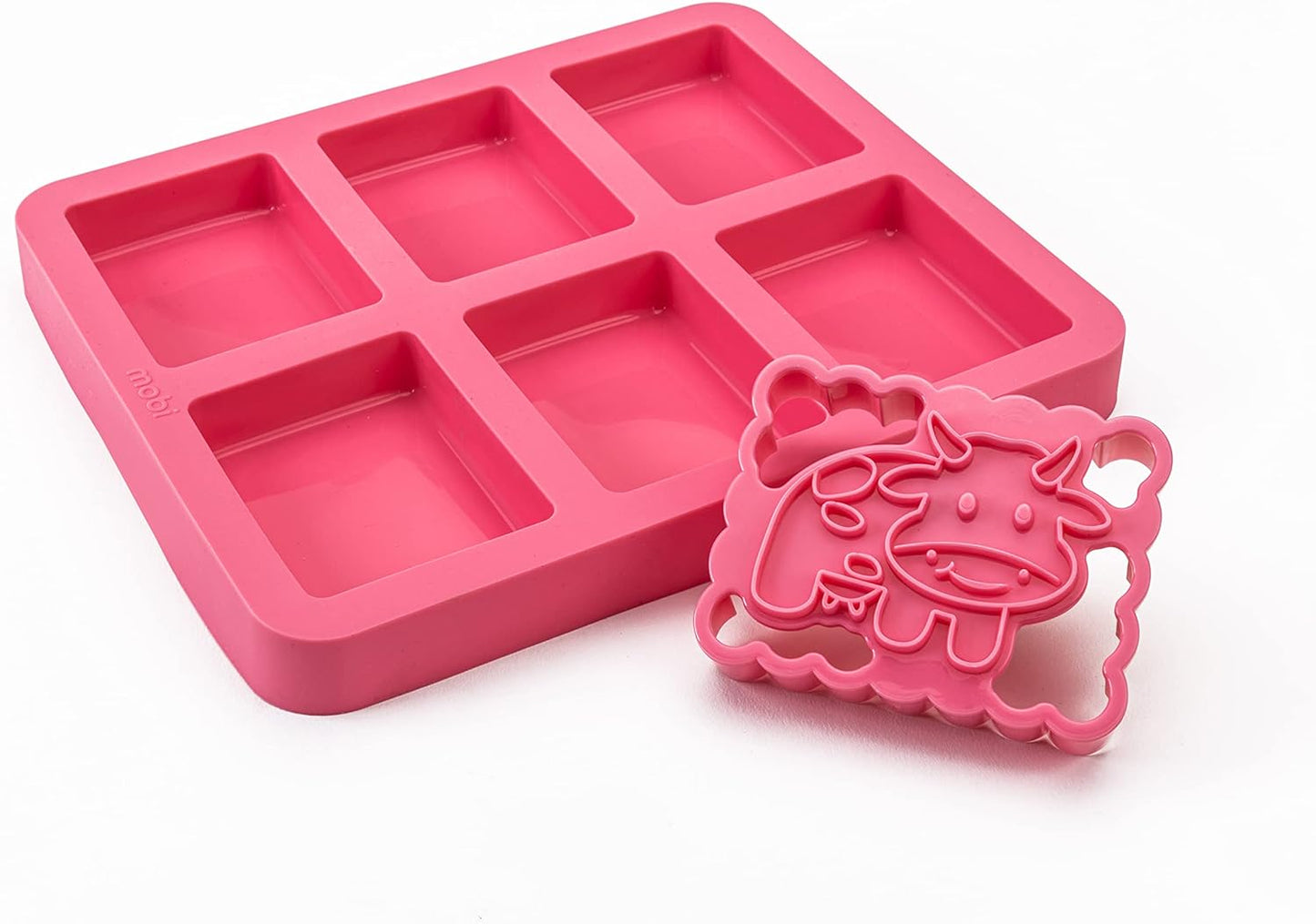 Silicone Ice Cream Sandwich Maker, Cow